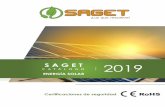 CATALOGO 2019 SAGET SOLAR - sagetve.com