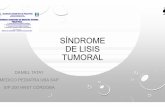 SÍNDROME DE LISIS TUMORAL - SAP