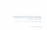 pROGRAMA DE RETENCIÓN DEL TALENTO EN QUALITY ESPAÑA