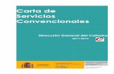 DOCUMENTO MATRIZ CARTA DE SERVICIOS CONVENCIONALES …