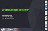 AUTOMATIZACIÓN DE DOCUMENTOS - AgroWin