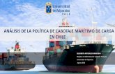Diagnóstico del cabotaje marítimo de carga en Chile bajo ...