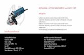 MINIPULIDORA 4.1/2 720W 2800/9300RPM - Bosch GWS 7-115ET ...