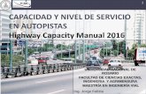 CAPACIDAD Y NIVEL DE SERVICIO EN AUTOPISTAS Highway ...