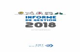 Informe de Gestión 2018 - Empresa Municipal de ...