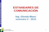 ESTANDARES DE COMUNICACIÓN