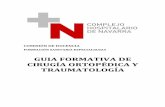GUIA FORMATIVA DE CIRUGÍA ORTOPÉDICA Y TRAUMATOLOGÍA