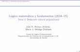 Lógica matemática y fundamentos (2014 15) - Tema 2 ...