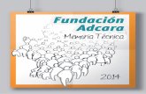 FUNDACIÓN ADCARA - Asociación de Desarrollo Comunitario ...