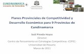 Planes Provinciales de Competitividad y Desarrollo ...