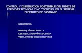 CONTROL Y DISMINUCION SOSTENIBLE DEL INDICE DE PERDIDAS ...