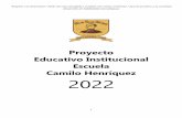 Proyecto Educativo Institucional Escuela Camilo Henríquez 2021