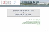 PROTECCION DE DATOS Y ENSAYOS CLINICOS - UM