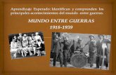 MUNDO ENTRE GUERRAS 1918-1939 - Instituto Cecal