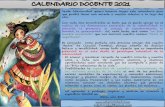 CALENDARIO DOCENTE 2021 2021