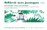 Cuando veo un árbol - Fundació Joan Miró