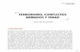 TERRORISMO, CONFLICTOS ARMADOS Y YIHAD