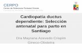 Cardiopatía ductus dependiente: Selección antenatal para ...