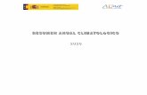 INFORME CLIMÁTICO DEL AÑO 2020 - AEMET
