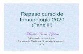 Repaso curso de Inmunología 2020