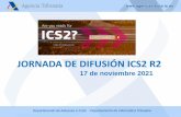 JORNADA DE DIFUSIÓN ICS2 R2
