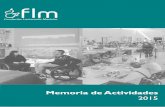Memoria de Actividades 2015 - medular.org