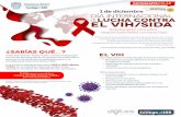 1 de diciembre Día Internacional el vih/sida