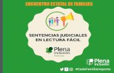SENTENCIAS JUDICIALES EN LECTURA FÁCIL