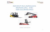 MONTACARGAS MANUAL DE SEGURIDAD