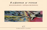 Cover Lejana y rosa - editorialcomba.com