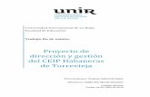 Proyecto de dirección y gestión del CEIP Habaneras de ...