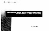 Censo Población y Vivienda 2001. Manual del Empadronador ...