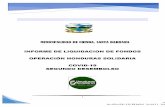 INFORME EJECUTIVO SEGUNDO DESEMBOLSO(1) - Portal Único de ...