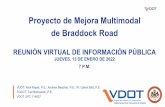 Proyecto de Mejora Multimodal de Braddock Road