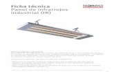 Ficha técnica Panel de infrarrojos industrial (IR)