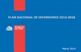 PLAN NACIONAL DE INVERSIONES 2014-2018