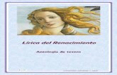 Lírica del Renacimiento - Agrega