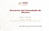 Recursos del Consulado de México - Utah