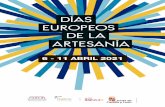 ACTIVIDADES DIAS EUROPEOS DE LA ARTESANIA 2021