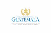 OBSERVATORIO NACIONAL SOBRE DROGAS GUATEMALA