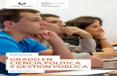 Guía docente GRADO EN CIENCIA POLÍTICA Y GESTIÓN PÚBLICA