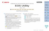 Introducción EOS Utility 1 Ajustes de la 2 INSTRUCCIONES 3