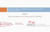 GRECC Grup de Recerca en Comunicació Científica