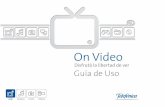 guia de uso OnVideo - Telefonica