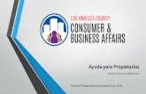 Ayuda para Propietarios - Consumer & Business