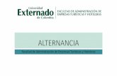 ALTERNANCIA - uexternado.edu.co