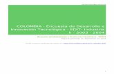 COLOMBIA - Encuesta de Desarrollo e Innovación Tecnológica ...