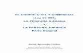 EL CODIGO CIVIL Y COMERCIAL (Ley 26.994) LA PERSONA …