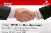 Tema: IMSS en Constructoras