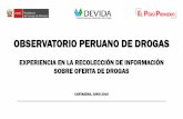 OBSERVATORIO PERUANO DE DROGAS